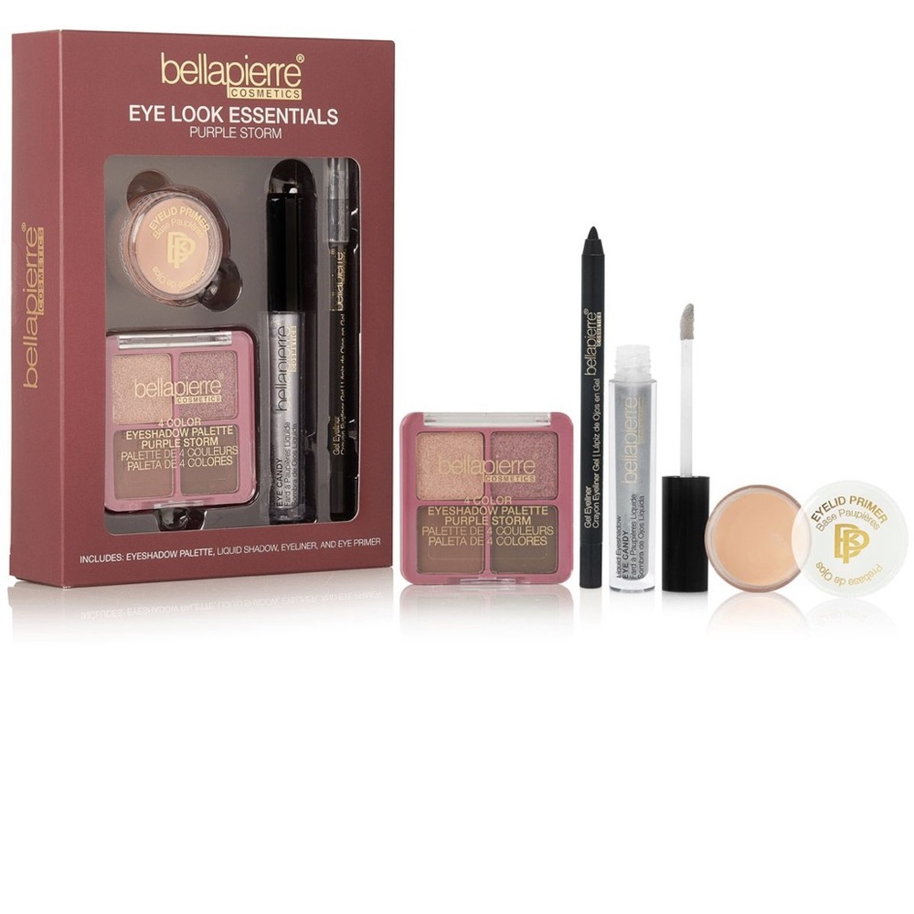 Bella Pierre Cosmetics Eye Look Essentials Purple Storm